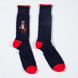 🧸 Ralph Lauren Cozy Bear Socks – Women’s One Size – Never Worn 🧸